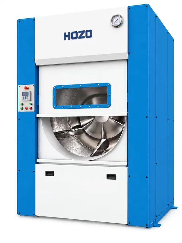HSG-100T tilting split-door tumble dryer, front view